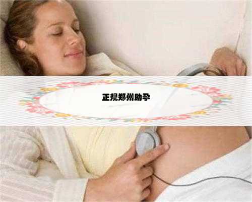 正规郑州助孕